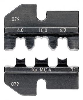 Crimping dies for solar cable connectors MC4 (Multi-Contact) 