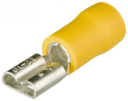Blade Terminal Sockets insulated 100 pieces each 