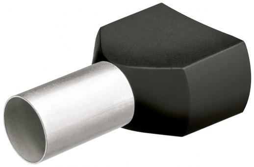 Twin wire ferrules with plastic collar 200 pieces each 