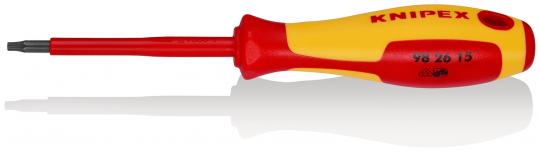 Screwdriver for Torx® screws insulating multi-component handle, VDE-tested burnished 185 mm 