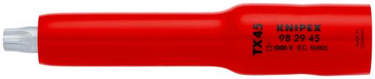 Steckschlüsseleinsatz 3/8" für TX45 117 mm KNIPEX982945