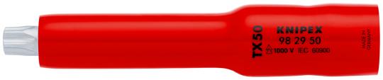 Steckschlüsseleinsatz 3/8" für TX50 117 mm KNIPEX982950