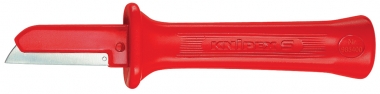 Cable Knife insulating multi-component handle, VDE-tested 190 mm 
