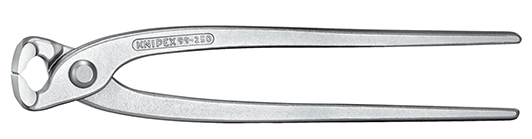 Concreters' Nipper (Concreter's Nippers or Fixer's Nippers) bright zinc plated 250 mm 