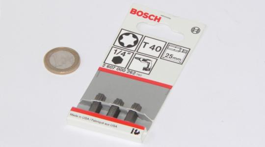 BOSCH Torx-Bit T40x25 