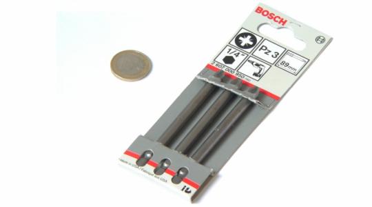 BOSCH Pozidriv-Bit PZ3x89 