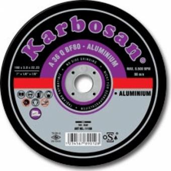 Trennscheibe Spezial für Aluminium, gekröpft 125x3.0x22, Karbosan 