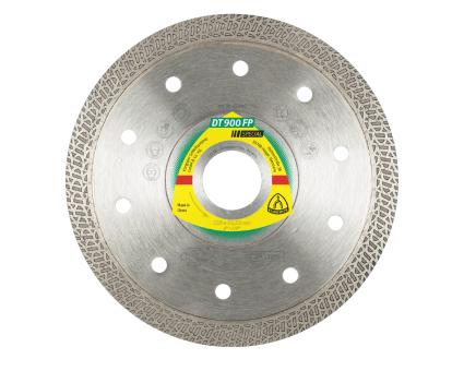 DT 900 FP Diamanttrennscheiben, 125 x 1,4 x 22,23 mm 1,4 x 10 mm, profilierter Schneidrand 