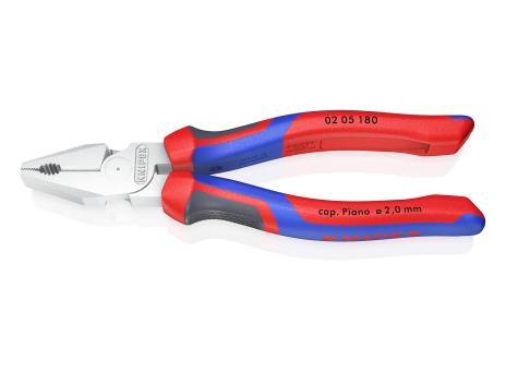 Alicate universal de fuerza con fundas multicomponentes cromado 200 mm 