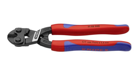 CoBolt® Compact Bolt Cutters with slim multi-component grips black atramentized 200 mm 