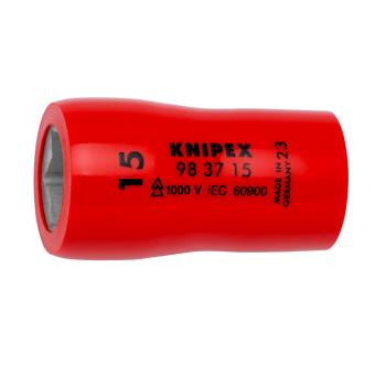 KNIPEX Steckschlüsseleinsatz 3/8" SW15 