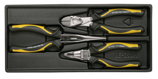 QUATROLIT®-Plier Set, 3-pcs., ELORA-MS-21 