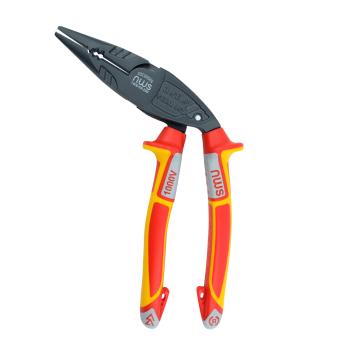 Ergonomische multifunktionale Elektroinstallationszange ErgoMulti, VDE, 200 mm 