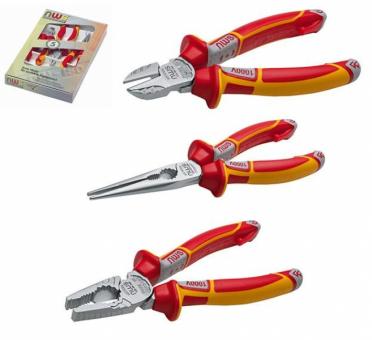 Combined tool set VDE, 3 pcs. 