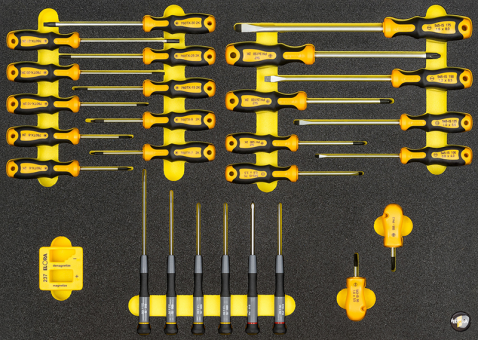 QUATROLIT® 2C-Screwdriver-Set, ELORA-OMS-48 