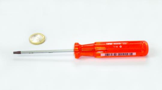 TORX-Schraubendreher mit Bohrung T15x60 