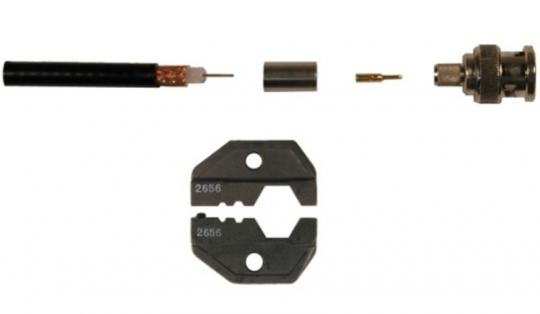 Matrices de engarce  para la herramienta de engarce TF PLUS - para las matrices de los conectores coaxiales C11 