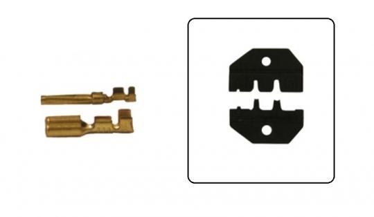 Juego de moldes de engarce  para la herramienta de engarce TF PLUS - enchufe sub-D 075 