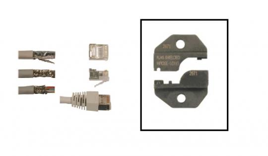 Matriz de engaste  para la herramienta de engaste TF PLUS - para los tapones blindados WES8-Hl. 