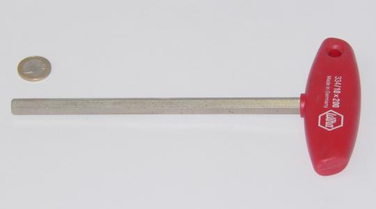 Quergriff Innensechskantschraubendreher SK10x200 