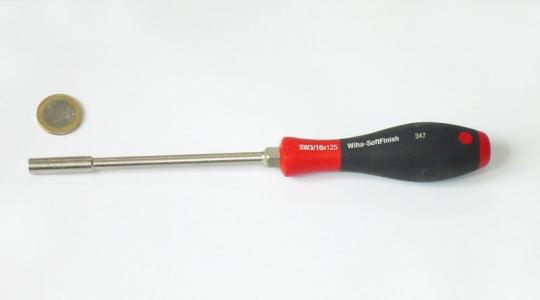 SoftFinish® 347 Aussensechskantschraubendreher SW3/16 x125 