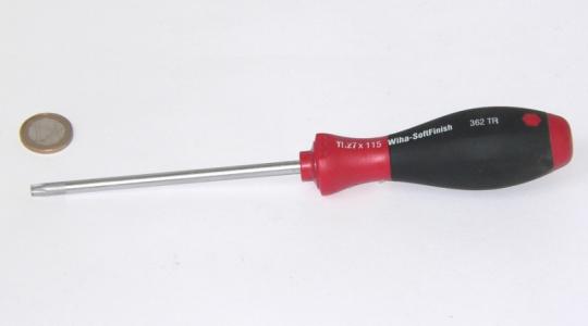 SoftFinish 362 TORX-Schraubendreher mit Bohrung TRBO27x115 