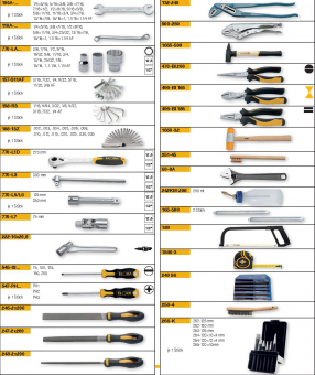 Tool Assortment 90-pcs., ELORA-WS-2M 