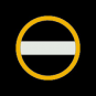 symbol:schlitz-gelb