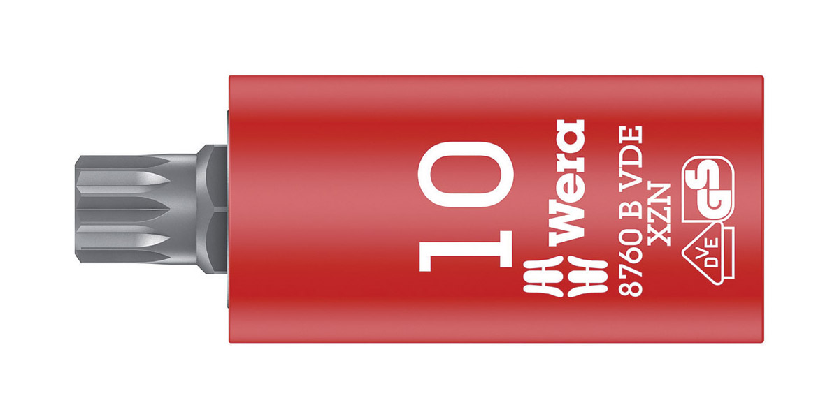3/8“ Drive M 8 for Multi-Point Socket Screws 8760 B VDE XZN Zyklop bit Socket Insulated 3/8“ Drive M 8 for Multi-Point Socket Screws 8760 B VDE XZN Zyklop bit Socket Insulated