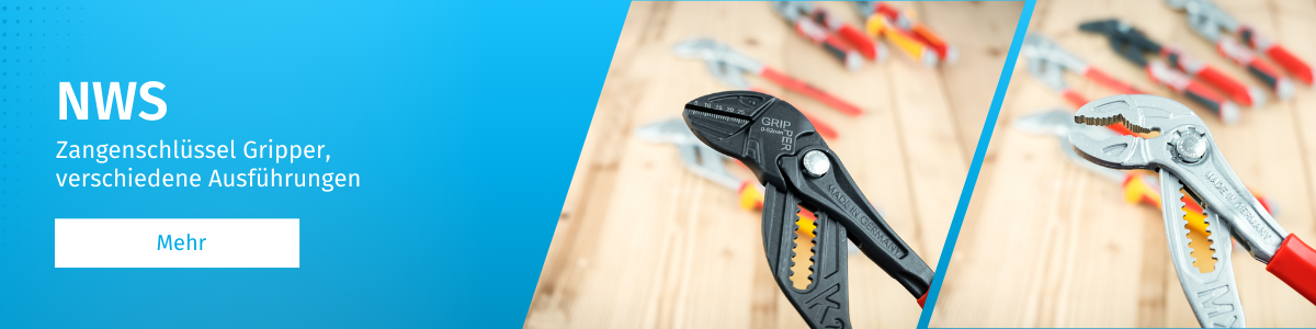 0 NWS Zangenschlüssel Gripper